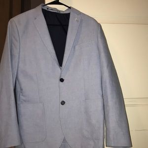 Baby blue sport coat